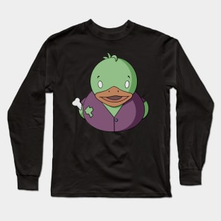 Zombie Rubber Duck Long Sleeve T-Shirt